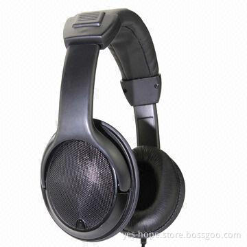Noise-cancelling Headphone for MP3/MP4 Players with 32 Ohms Impedance, 3.5mm Stereo Plug